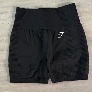 Gym Shark Black Women's Athletic Shorts